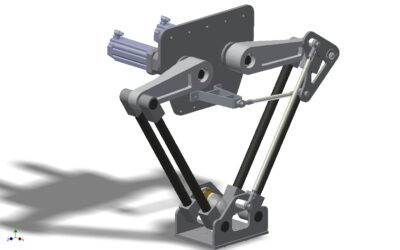 Xolertic Prodec designs a new casepacker using a two-axis robot